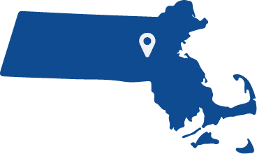 Animated state of Massachusetts