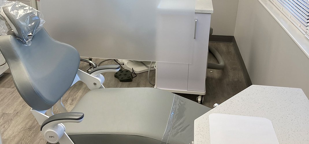 Comfortable orthodontic treatment chair